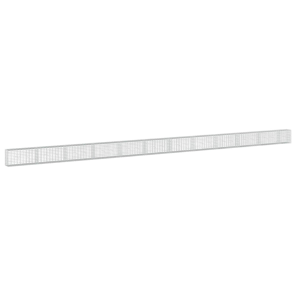 Γκαμπιόν με σύρμα 3,5 mm και πλέγμα 5x10 cm 1150x30x50 εκ. - Pakobazaar
