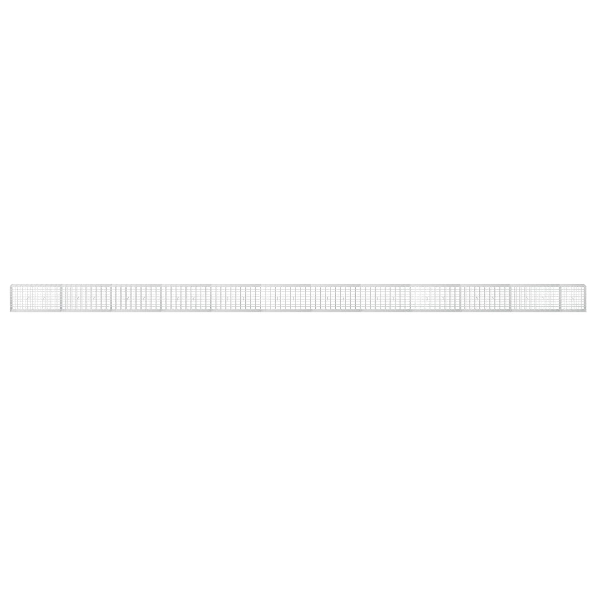 Γκαμπιόν με σύρμα 3,5 mm και πλέγμα 5x10 cm 1150x30x50 εκ. - Pakobazaar