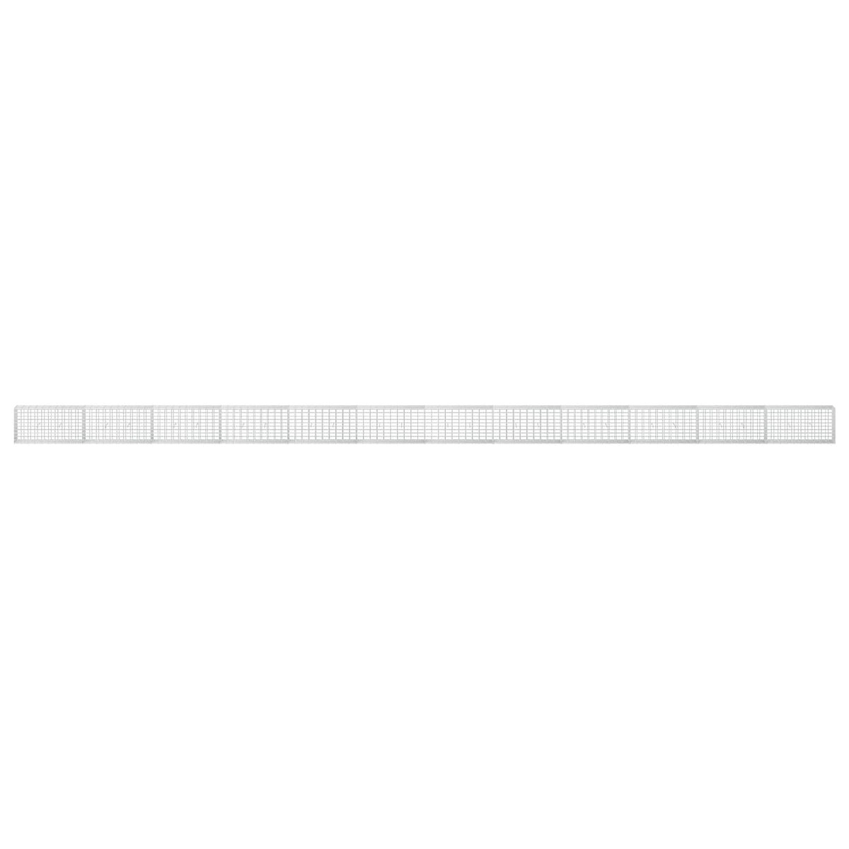 Γκαμπιόν με σύρμα 3,5 mm και πλέγμα 5x10 cm 1200x30x50 εκ - Pakobazaar