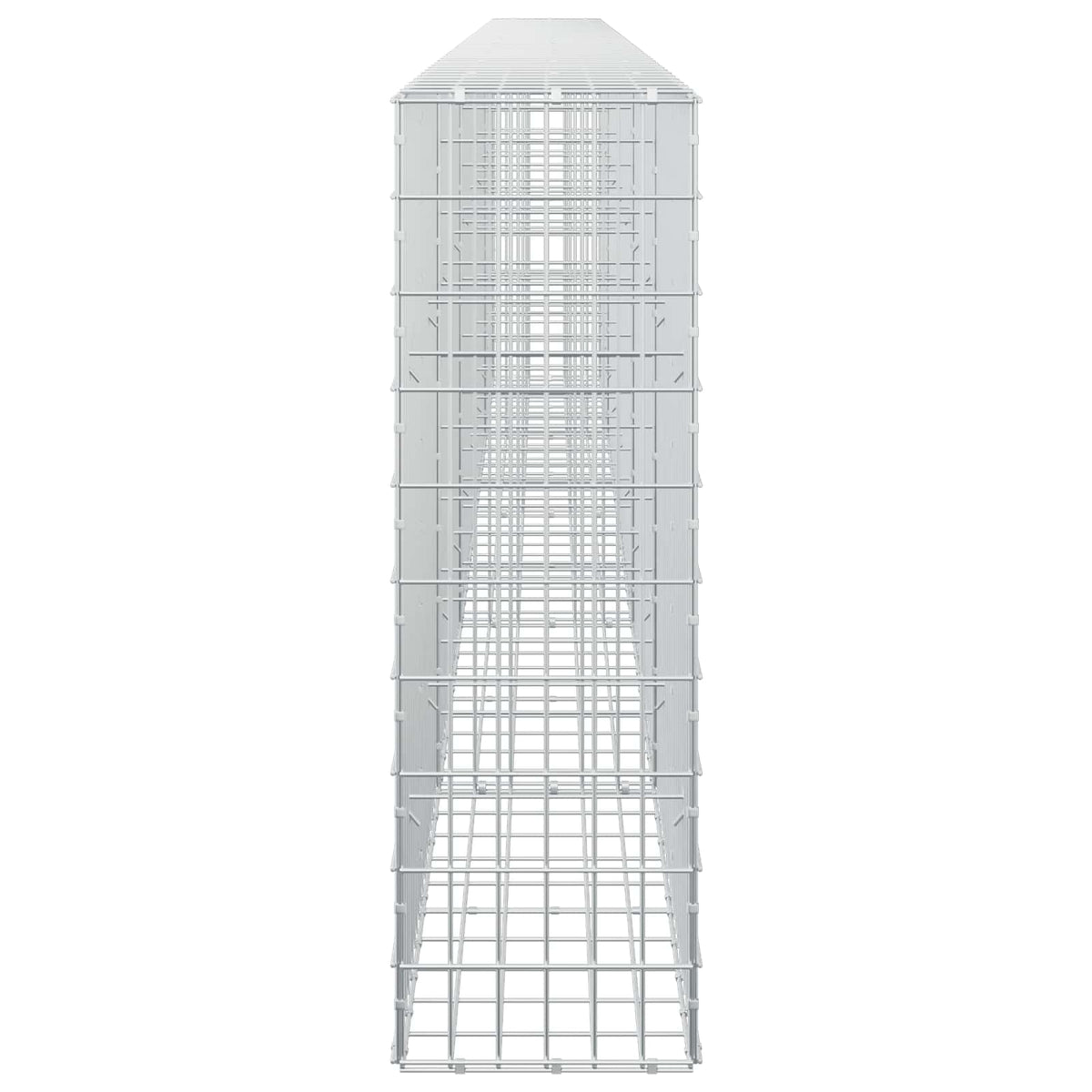 Γκαμπιόν με σύρμα 3,5 mm και πλέγμα 5x10 cm 500x30x100 εκ - Pakobazaar