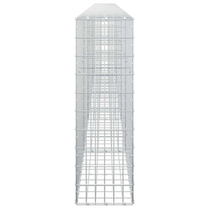 Γκαμπιόν με σύρμα 3,5 mm και πλέγμα 5x10 cm 500x30x100 εκ - Pakobazaar