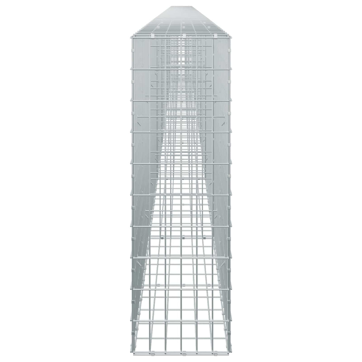 Γκαμπιόν με σύρμα 3,5 mm και πλέγμα 5x10 cm 750x30x100 εκ - Pakobazaar