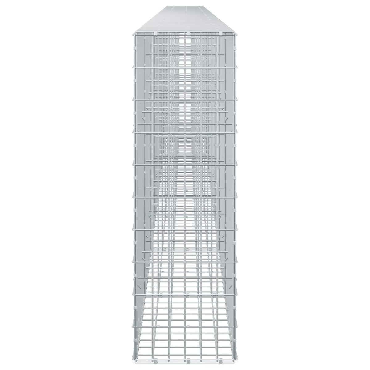 Γκαμπιόν με σύρμα 3,5 mm και πλέγμα 5x10 cm 800x30x100 εκ - Pakobazaar