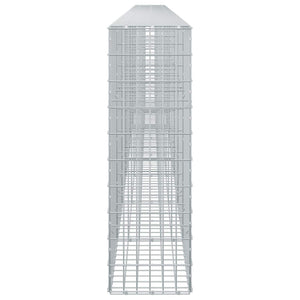 Γκαμπιόν με σύρμα 3,5 mm και πλέγμα 5x10 cm 800x30x100 εκ - Pakobazaar