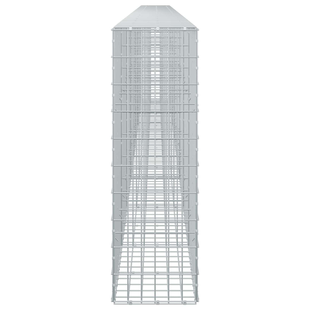 Γκαμπιόν με σύρμα 3,5 mm και πλέγμα 5x10 cm 850x30x100 εκ - Pakobazaar