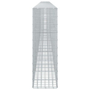 Γκαμπιόν με σύρμα 3,5 mm και πλέγμα 5x10 cm 850x30x100 εκ - Pakobazaar