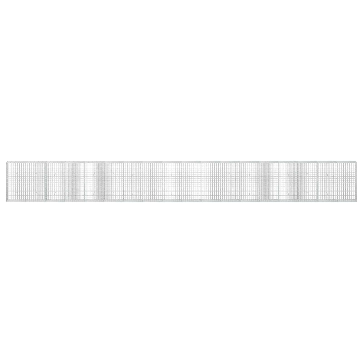 Γκαμπιόν με σύρμα 3,5 mm και πλέγμα 5x10 cm 900x30x100 εκ