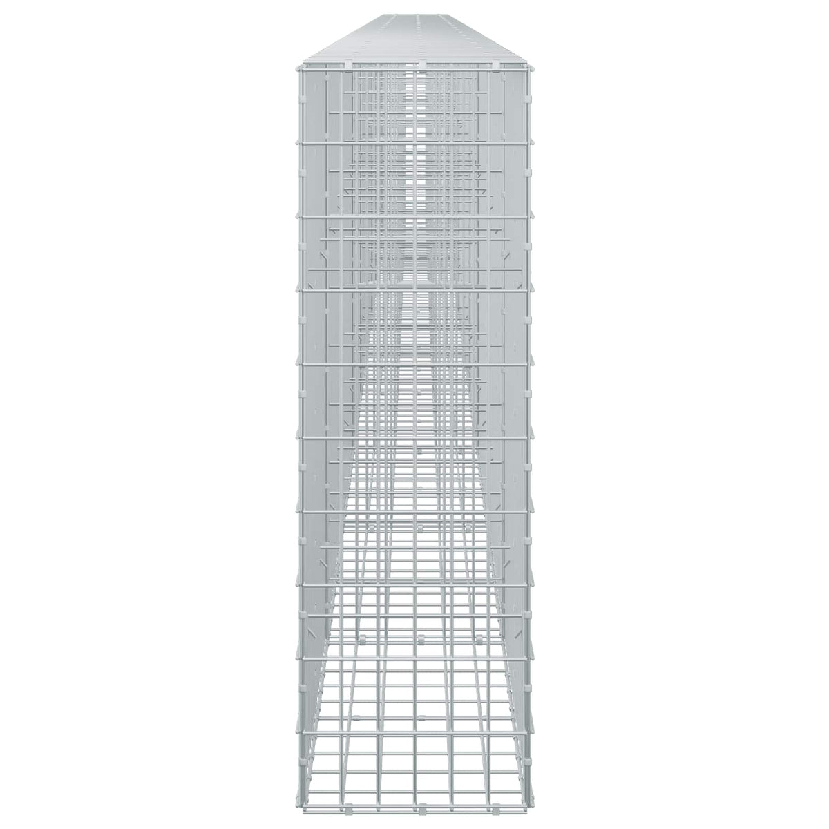 Γκαμπιόν με σύρμα 3,5 mm και πλέγμα 5x10 cm 950x30x100 εκ - Pakobazaar