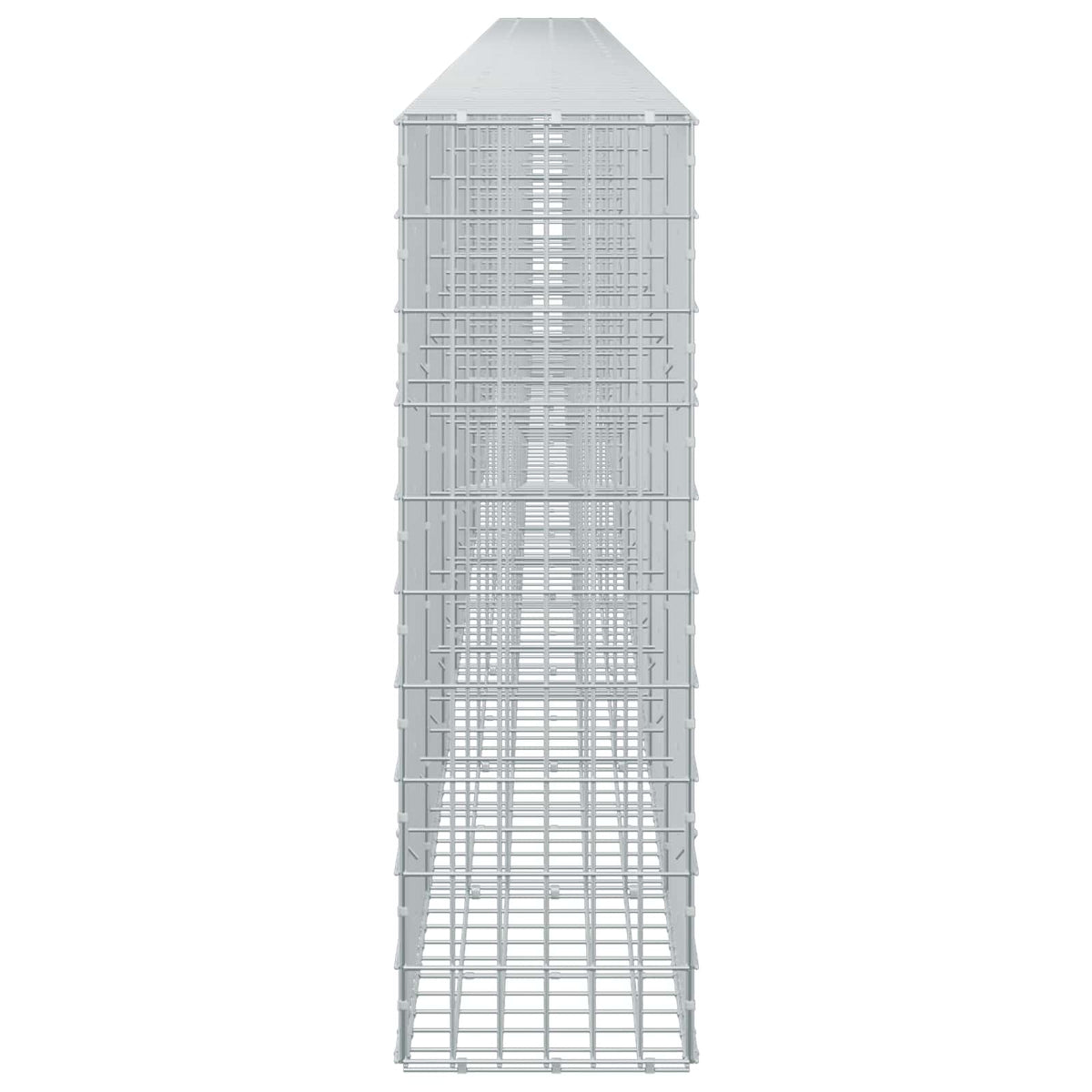 Γκαμπιόν με σύρμα 3,5 mm και πλέγμα 5x10 cm 1050x30x100 εκ - Pakobazaar