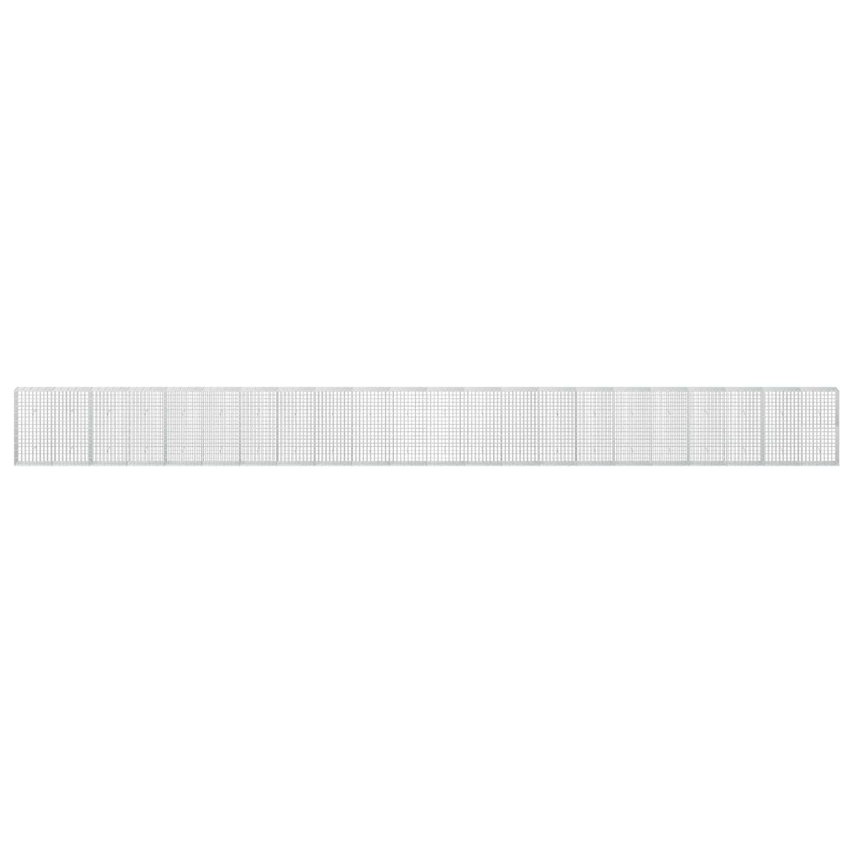 Γκαμπιόν με σύρμα 3,5 mm και πλέγμα 5x10 cm 1100x30x100 εκ