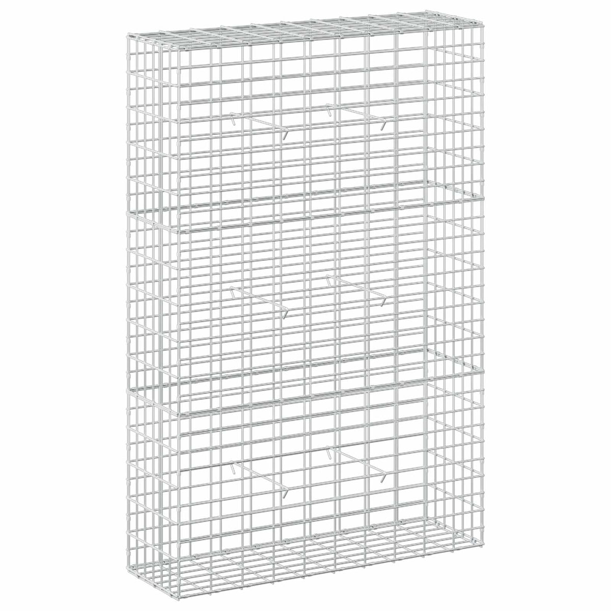 Γκαμπιόν με σύρμα 3,5 mm και πλέγμα 5x10 cm 100x30x150 εκ - Pakobazaar