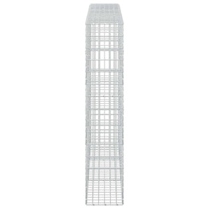 Γκαμπιόν με σύρμα 3,5 mm και πλέγμα 5x10 cm 300x30x150 εκ