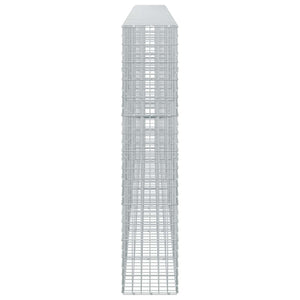 Γκαμπιόν με σύρμα 3,5 mm και πλέγμα 5x10 cm 650x30x150 εκ