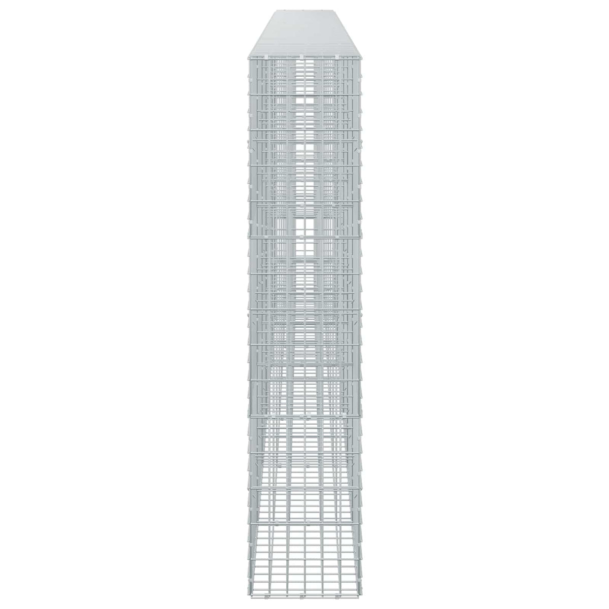 Γκαμπιόν με σύρμα 3,5 mm και πλέγμα 5x10 cm 700x30x150 εκ - Pakobazaar