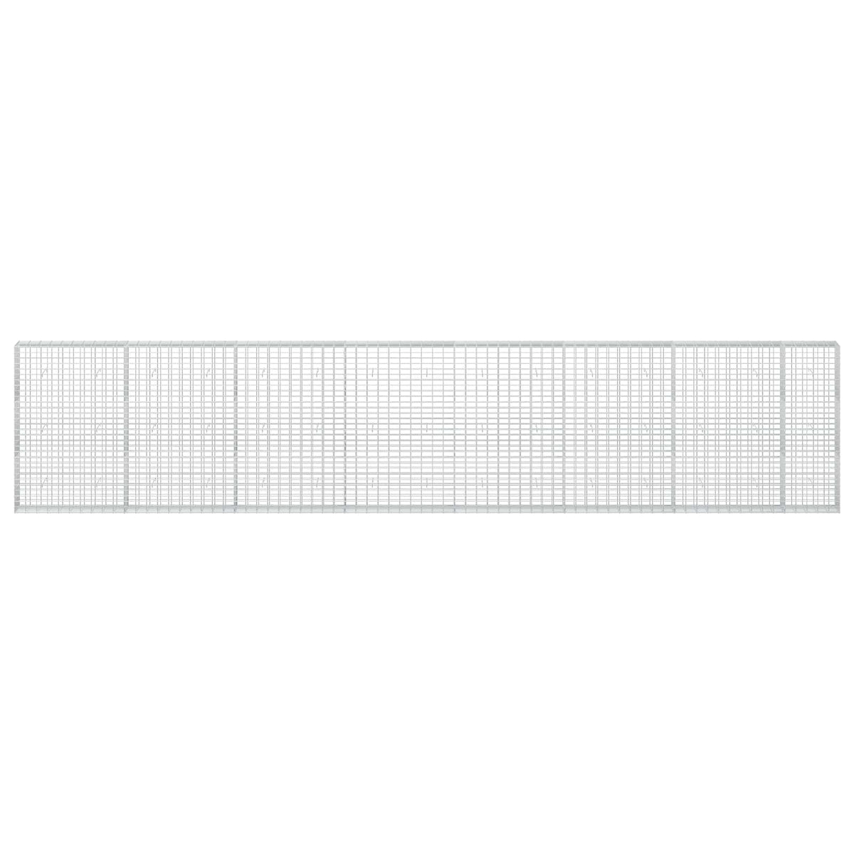 Γκαμπιόν με σύρμα 3,5 mm και πλέγμα 5x10 cm 750x30x150 εκ