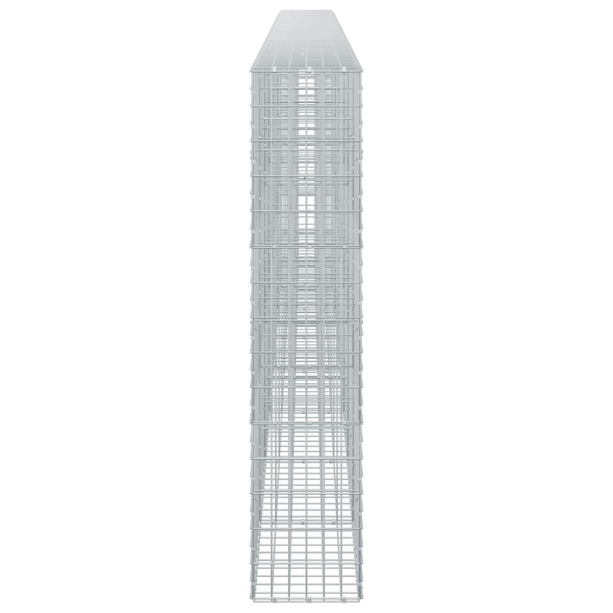 Γκαμπιόν με σύρμα 3,5 mm και πλέγμα 5x10 cm 800x30x150 εκ - Pakobazaar