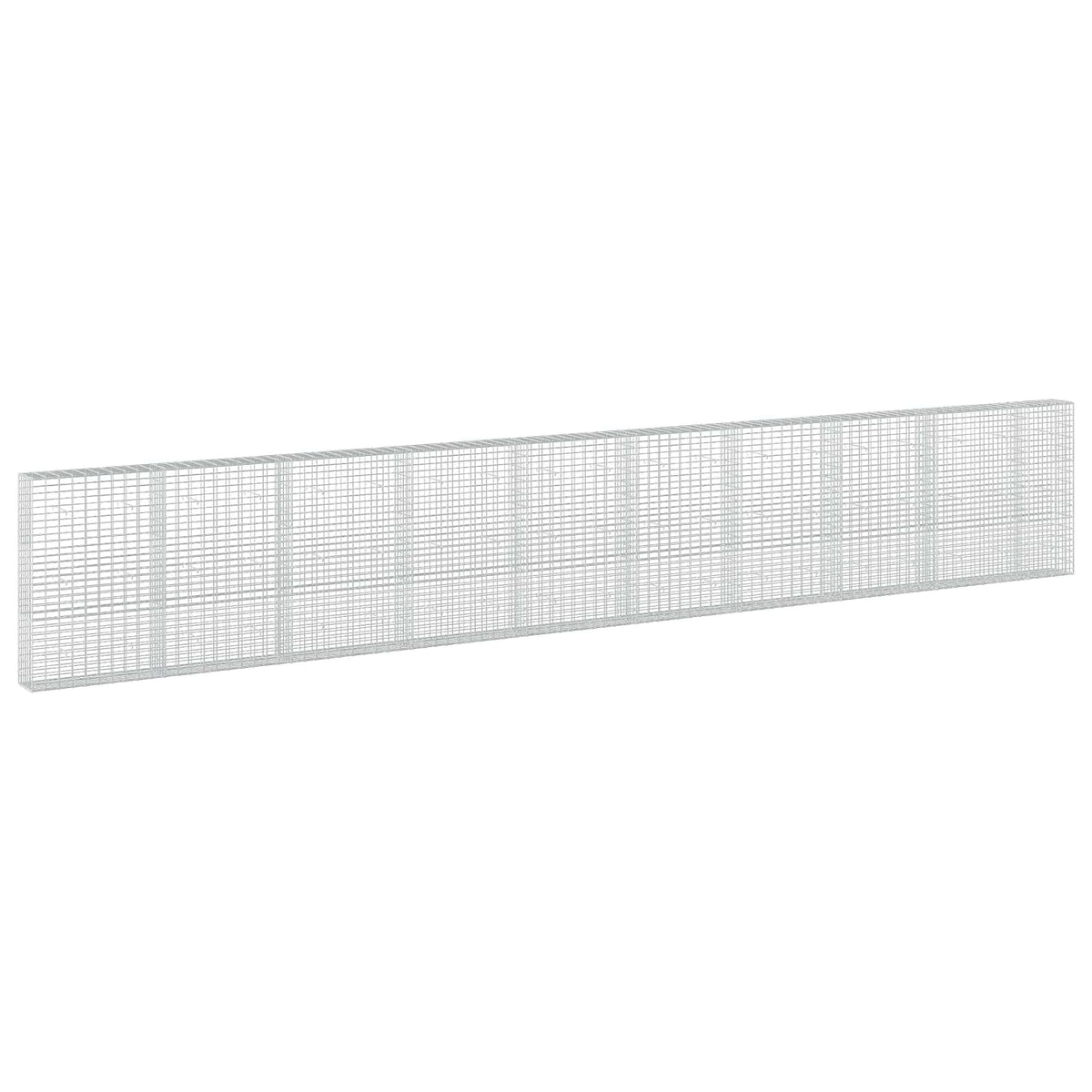Γκαμπιόν με σύρμα 3,5 mm και πλέγμα 5x10 cm 950x30x150 εκ - Pakobazaar