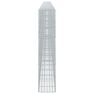 Γκαμπιόν με σύρμα 3,5 mm και πλέγμα 5x10 cm 950x30x150 εκ - Pakobazaar