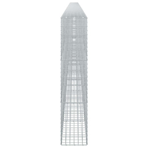 Γκαμπιόν με σύρμα 3,5 mm και πλέγμα 5x10 cm 1200x30x150 εκ - Pakobazaar