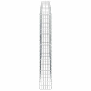Γκαμπιόν με σύρμα 3,5 mm και πλέγμα 5x10 cm 100x30x200 εκ. - Pakobazaar