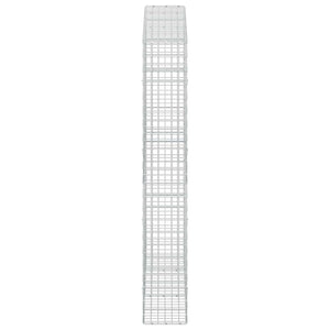 Γκαμπιόν με σύρμα 3,5 mm και πλέγμα 5x10 cm 250x30x200 εκ. - Pakobazaar
