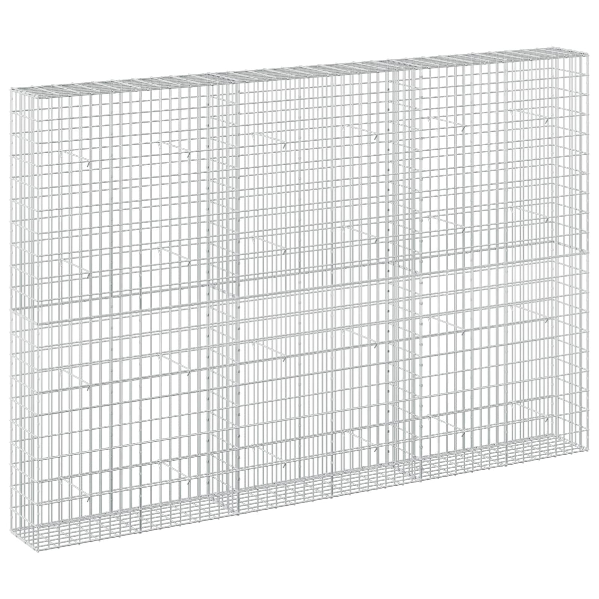 Γκαμπιόν με σύρμα 3,5 mm και πλέγμα 5x10 cm 300x30x200 εκ - Pakobazaar