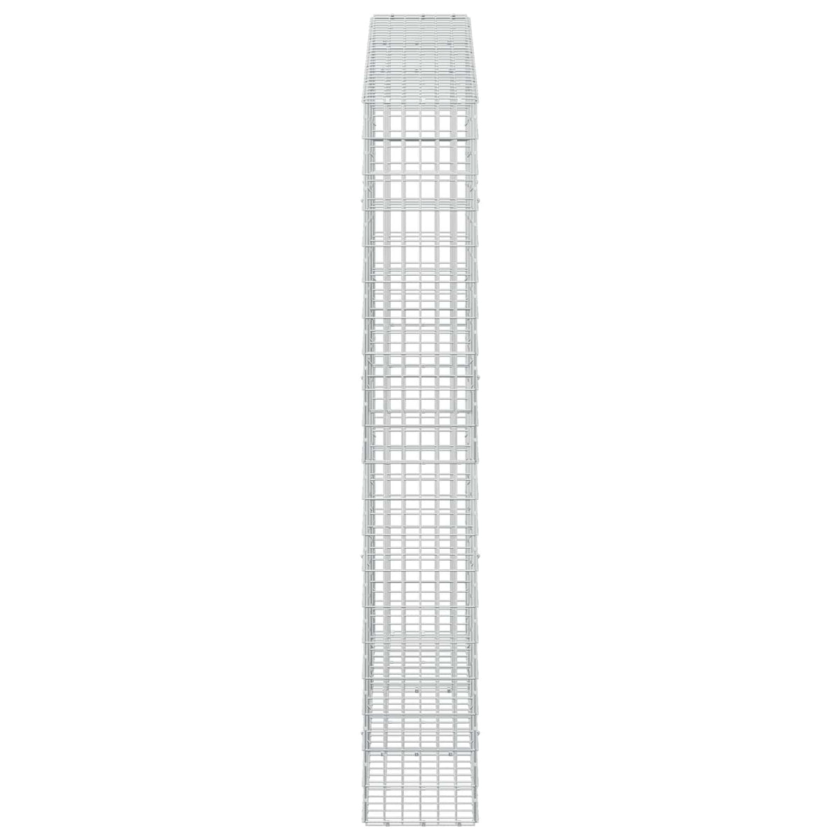 Γκαμπιόν με σύρμα 3,5 mm και πλέγμα 5x10 cm 300x30x200 εκ - Pakobazaar