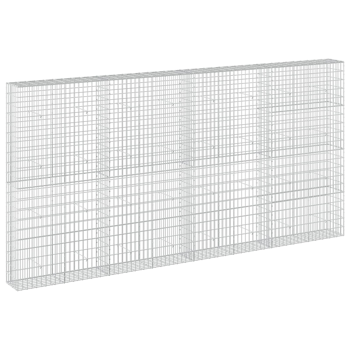 Γκαμπιόν με σύρμα 3,5 mm και πλέγμα 5x10 cm 400x30x200 εκ - Pakobazaar