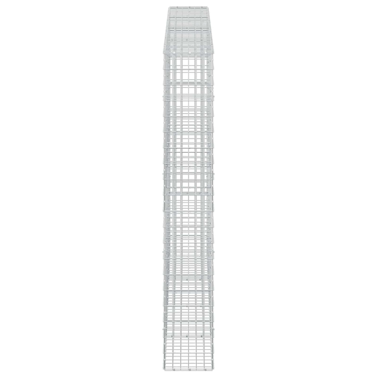 Γκαμπιόν με σύρμα 3,5 mm και πλέγμα 5x10 cm 400x30x200 εκ - Pakobazaar