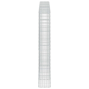 Γκαμπιόν με σύρμα 3,5 mm και πλέγμα 5x10 cm 400x30x200 εκ - Pakobazaar