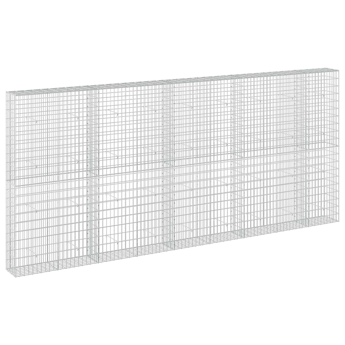 Γκαμπιόν με σύρμα 3,5 mm και πλέγμα 5x10 cm 450x30x200 εκ - Pakobazaar