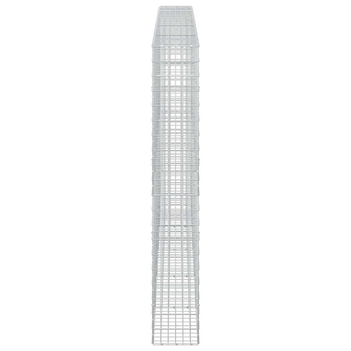 Γκαμπιόν με σύρμα 3,5 mm και πλέγμα 5x10 cm 450x30x200 εκ - Pakobazaar