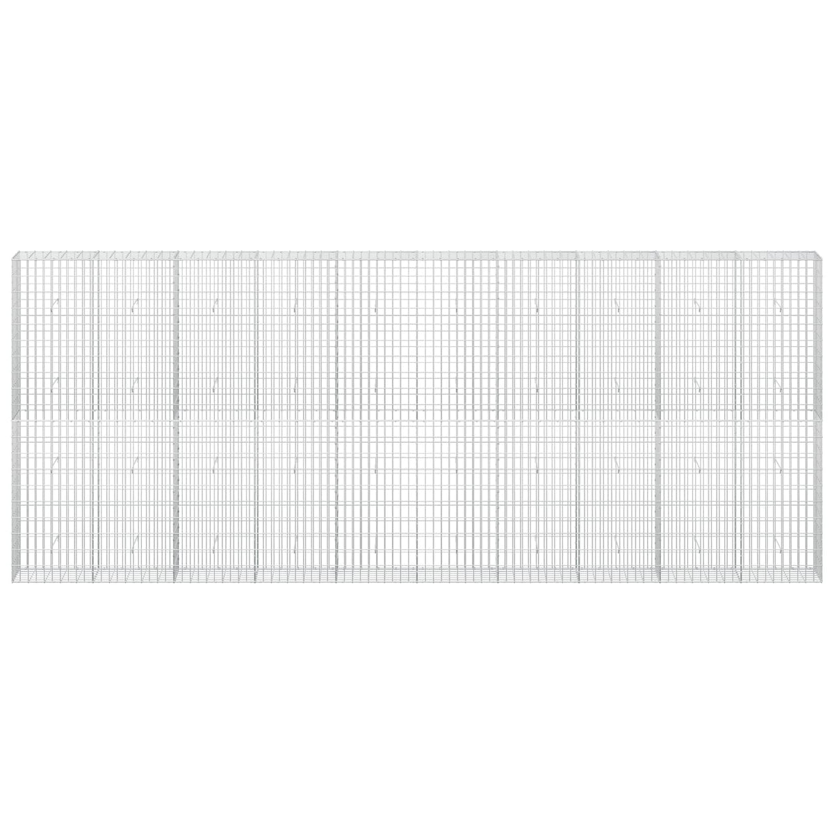Γκαμπιόν με σύρμα 3,5 mm και πλέγμα 5x10 cm 500x30x200 εκ
