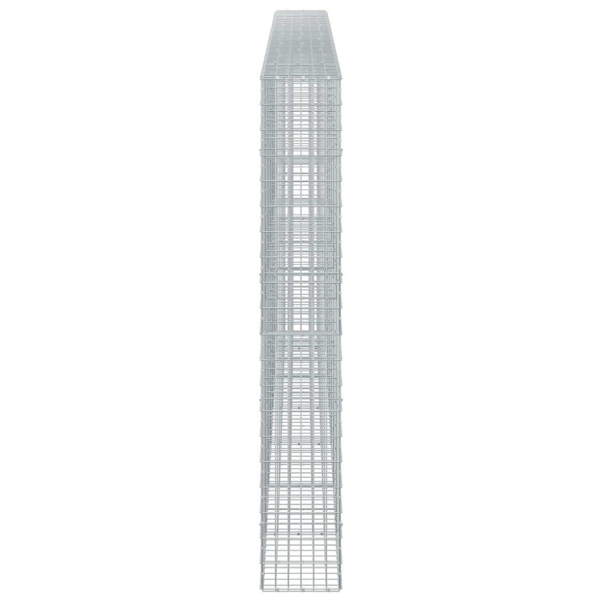 Γκαμπιόν με σύρμα 3,5 mm και πλέγμα 5x10 cm 650x30x200 εκ - Pakobazaar