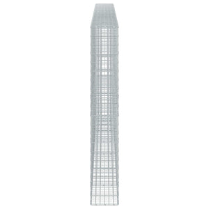 Γκαμπιόν με σύρμα 3,5 mm και πλέγμα 5x10 cm 650x30x200 εκ - Pakobazaar