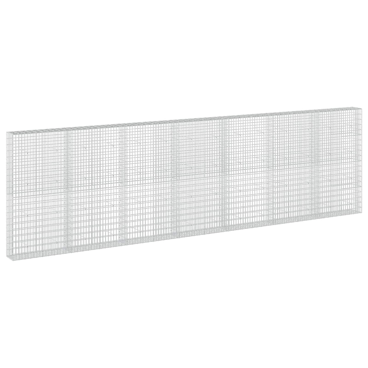 Γκαμπιόν με σύρμα 3,5 mm και πλέγμα 5x10 cm 700x30x200 εκ. - Pakobazaar