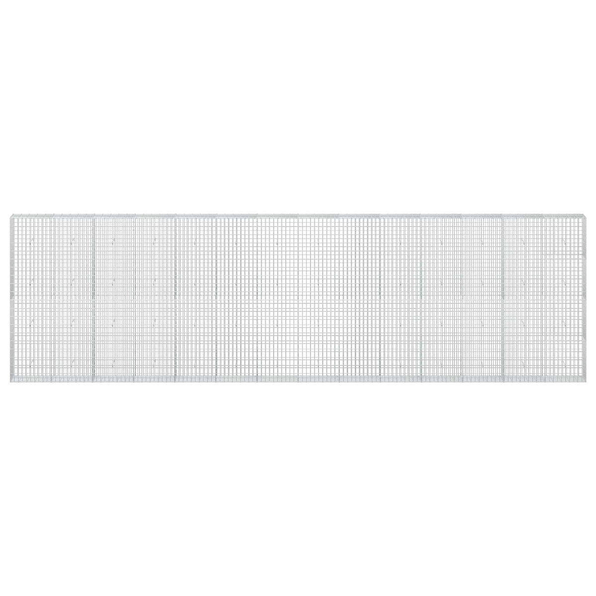 Γκαμπιόν με σύρμα 3,5 mm και πλέγμα 5x10 cm 700x30x200 εκ. - Pakobazaar