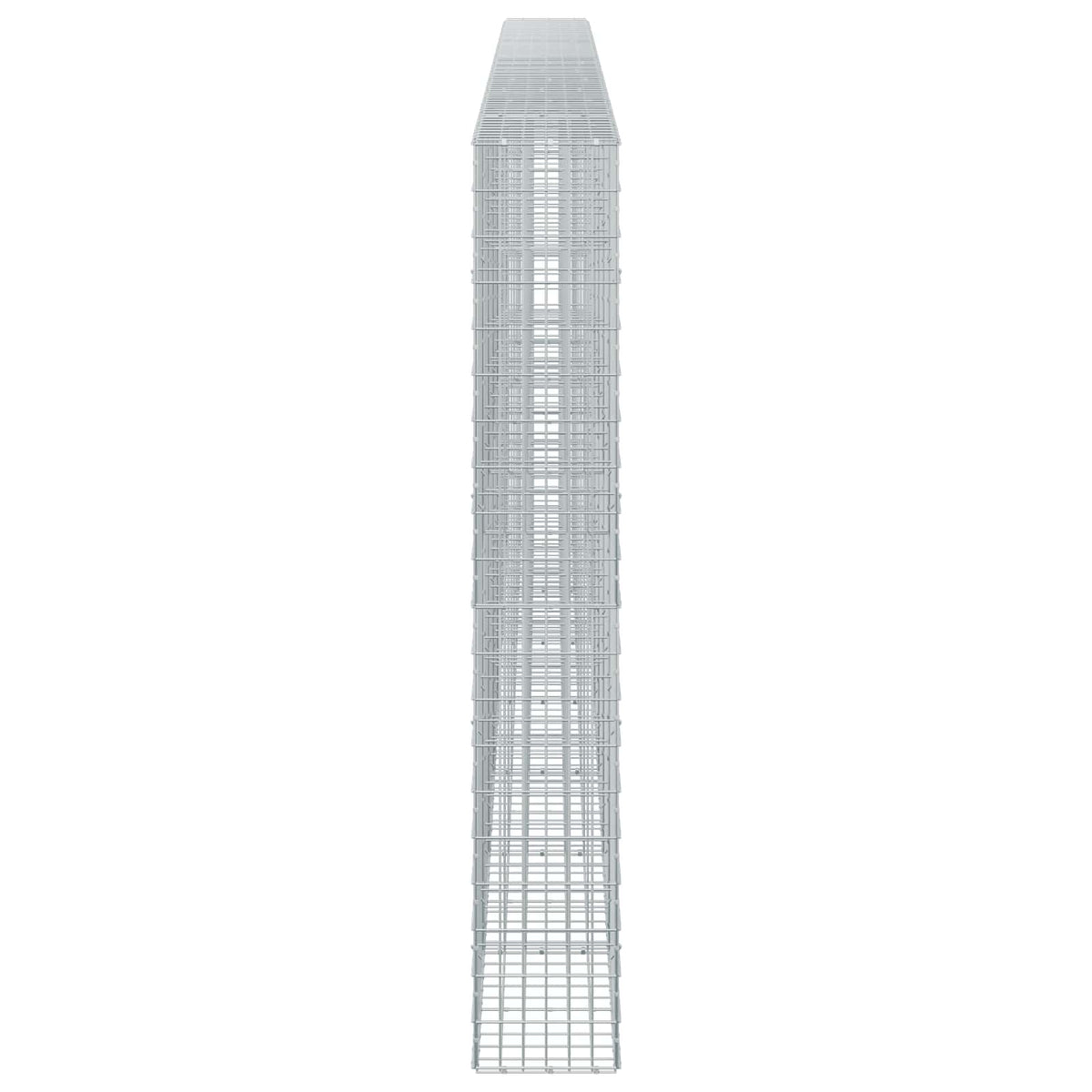 Γκαμπιόν με σύρμα 3,5 mm και πλέγμα 5x10 cm 700x30x200 εκ. - Pakobazaar