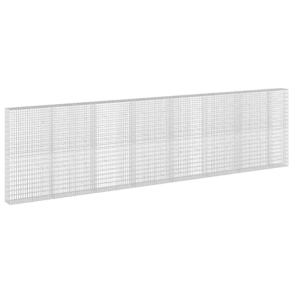 Γκαμπιόν με σύρμα 3,5 mm και πλέγμα 5x10 cm 750x30x200 εκ - Pakobazaar