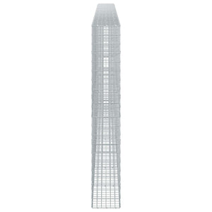 Γκαμπιόν με σύρμα 3,5 mm και πλέγμα 5x10 cm 750x30x200 εκ - Pakobazaar