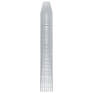 Γκαμπιόν με σύρμα 3,5 mm και πλέγμα 5x10 cm 850x30x200 εκ