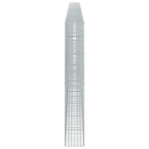 Γκαμπιόν με σύρμα 3,5 mm και πλέγμα 5x10 cm 900x30x200 εκ - Pakobazaar