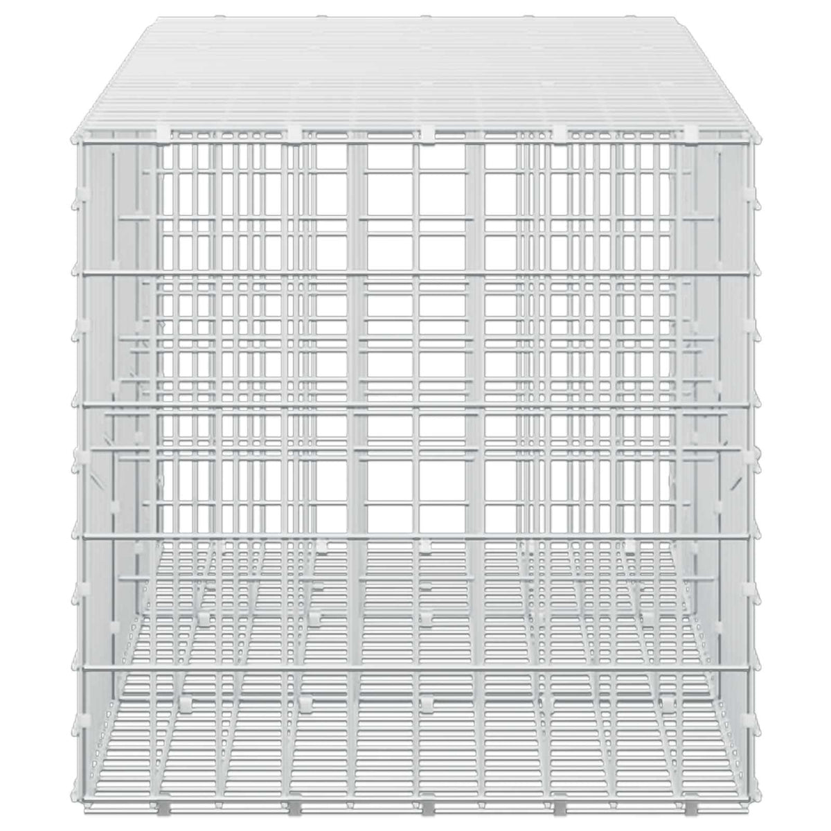 Γκαμπιόν με σύρμα 3,5 mm και πλέγμα 5x10 cm 300x50x50 εκ - Pakobazaar