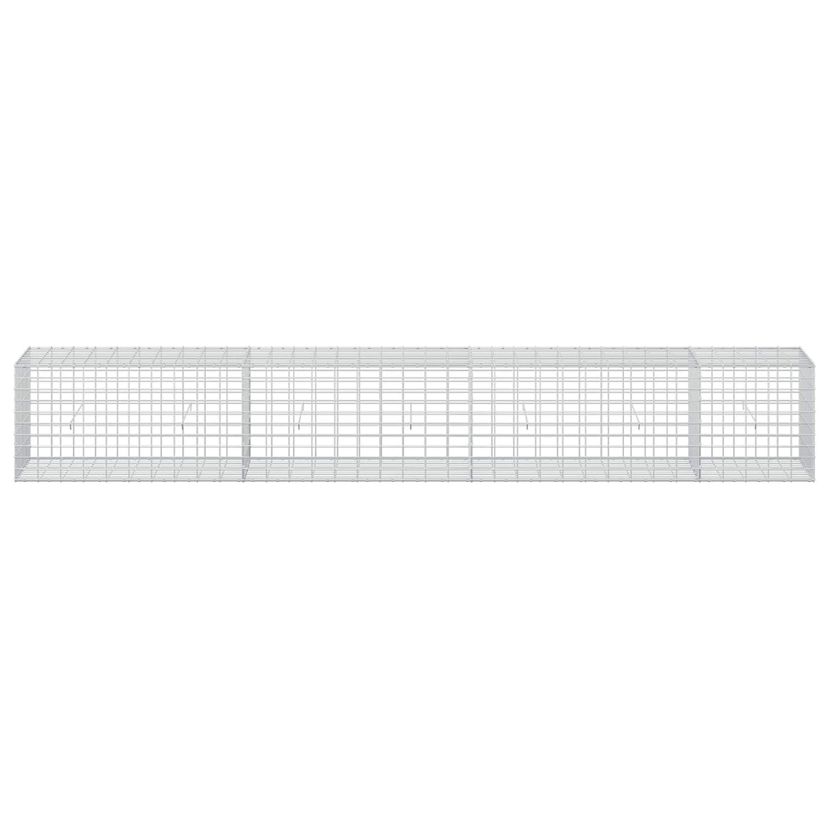 Γκαμπιόν με σύρμα 3,5 mm και πλέγμα 5x10 cm 350x50x50 εκ - Pakobazaar