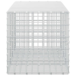 Γκαμπιόν με σύρμα 3,5 mm και πλέγμα 5x10 cm 350x50x50 εκ - Pakobazaar