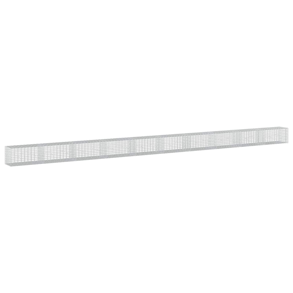 Γκαμπιόν με σύρμα 3,5 mm και πλέγμα 5x10 cm 1000x50x50 εκ. - Pakobazaar