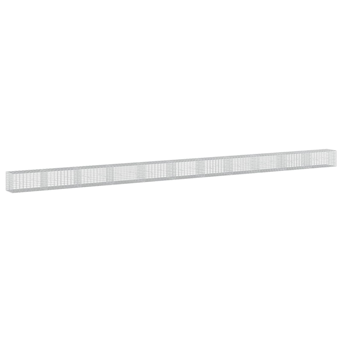 Γκαμπιόν με σύρμα 3,5 mm και πλέγμα 5x10 cm 1100x50x50 εκ - Pakobazaar