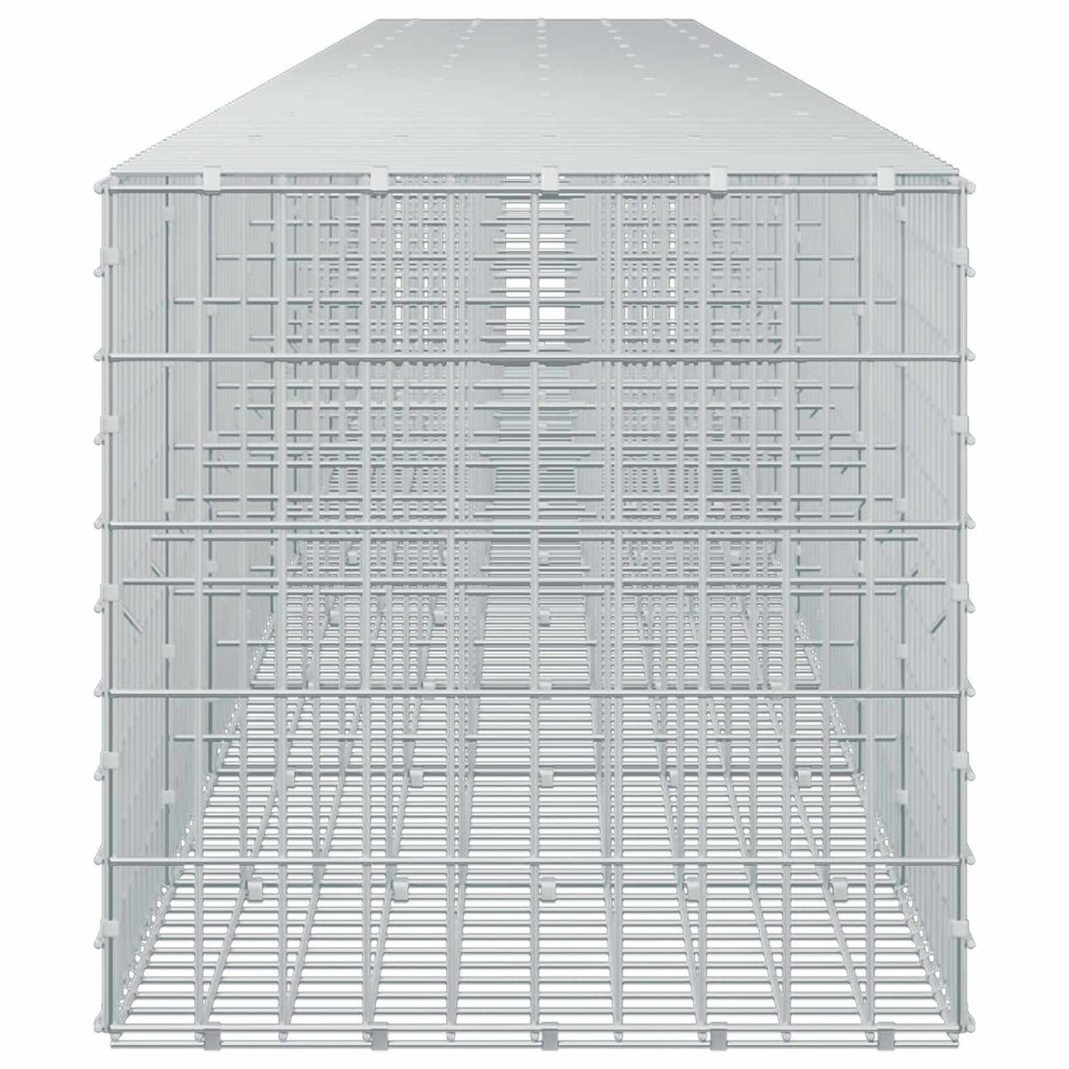 Γκαμπιόν με σύρμα 3,5 mm και πλέγμα 5x10 cm 1100x50x50 εκ - Pakobazaar
