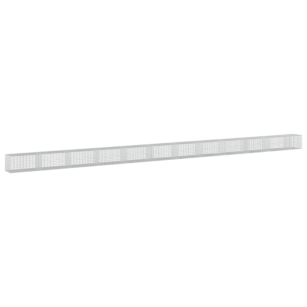 Γκαμπιόν με σύρμα 3,5 mm και πλέγμα 5x10 cm 1150x50x50 εκ - Pakobazaar