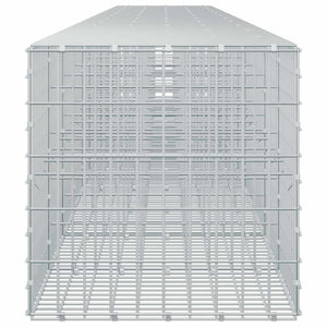 Γκαμπιόν με σύρμα 3,5 mm και πλέγμα 5x10 cm 1150x50x50 εκ - Pakobazaar